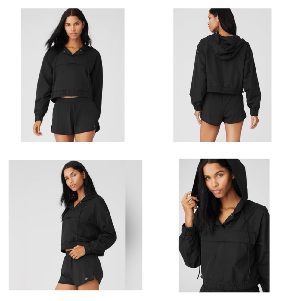 Alo International Anorak Hoodie - Size S - Picture 3 of 6